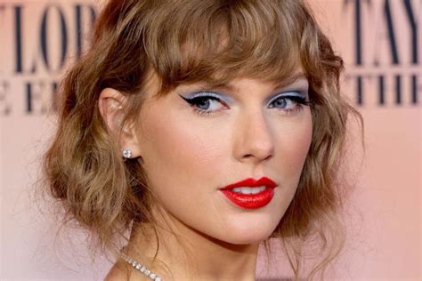 Taylor Swift Wears This Exact Red Lipstick, According to Her.